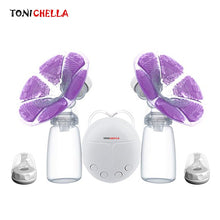 Load image into Gallery viewer, Single/Double Electric Breast Pump With Milk Bottle Infant USB BPA free Powerful Breast Pumps Baby Breast Feeding T0451