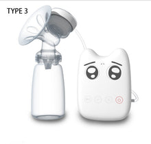 Load image into Gallery viewer, Single/Double Electric Breast Pump With Milk Bottle Infant USB BPA free Powerful Breast Pumps Baby Breast Feeding T0451